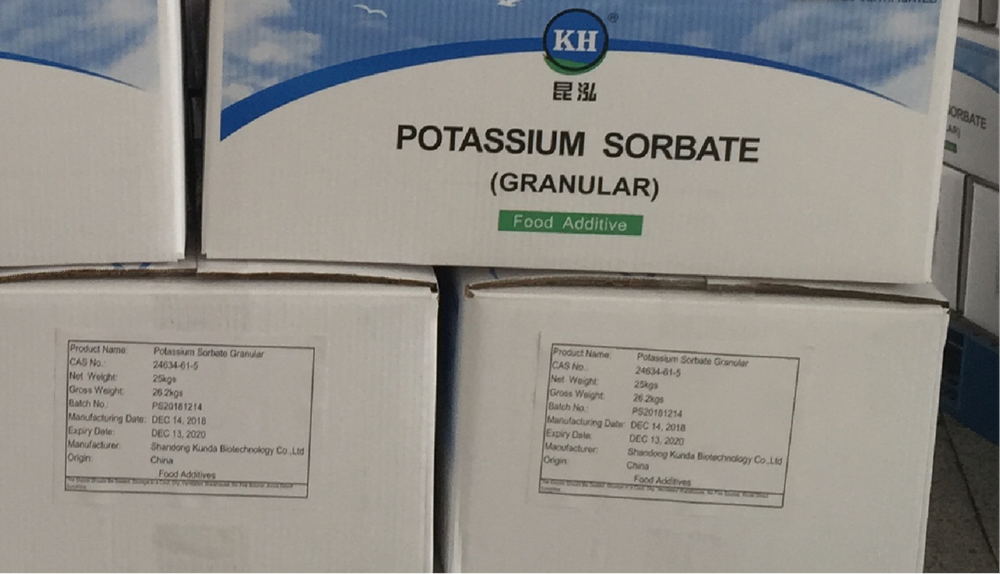 Granules Potassium Sorbate Food grade, Packaging Size: 25 KG Box