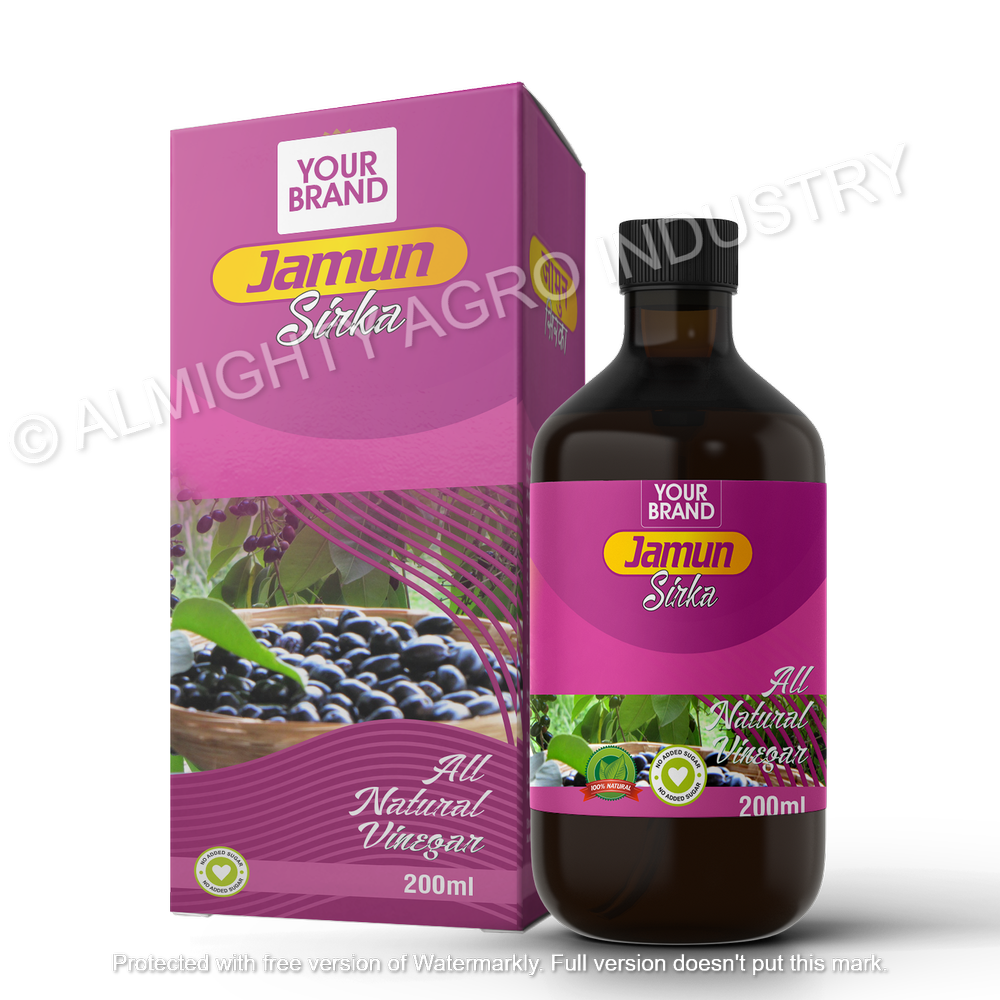 Natural Jamun Sirka, Packaging Size: 500/1000 ml, Packaging Type: Bottle