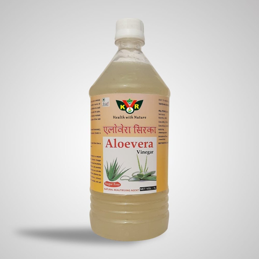 Juice Natural Aloe Vera Vinegar 1000ml, For Health, Bottles