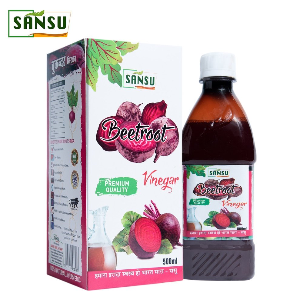 Natural Beetroot Vinegar, Bottles, Packaging Size: 500 Ml