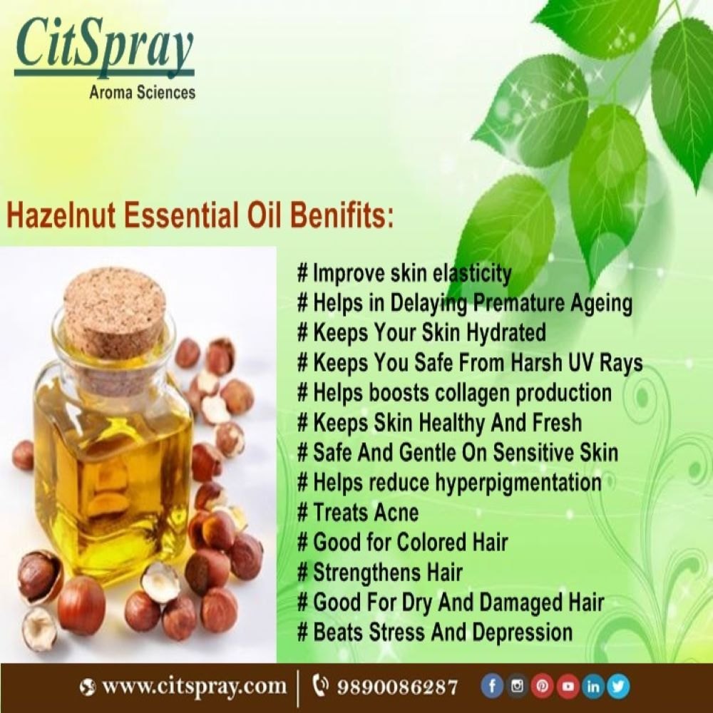 Liquid Hazelnut Oil Spray