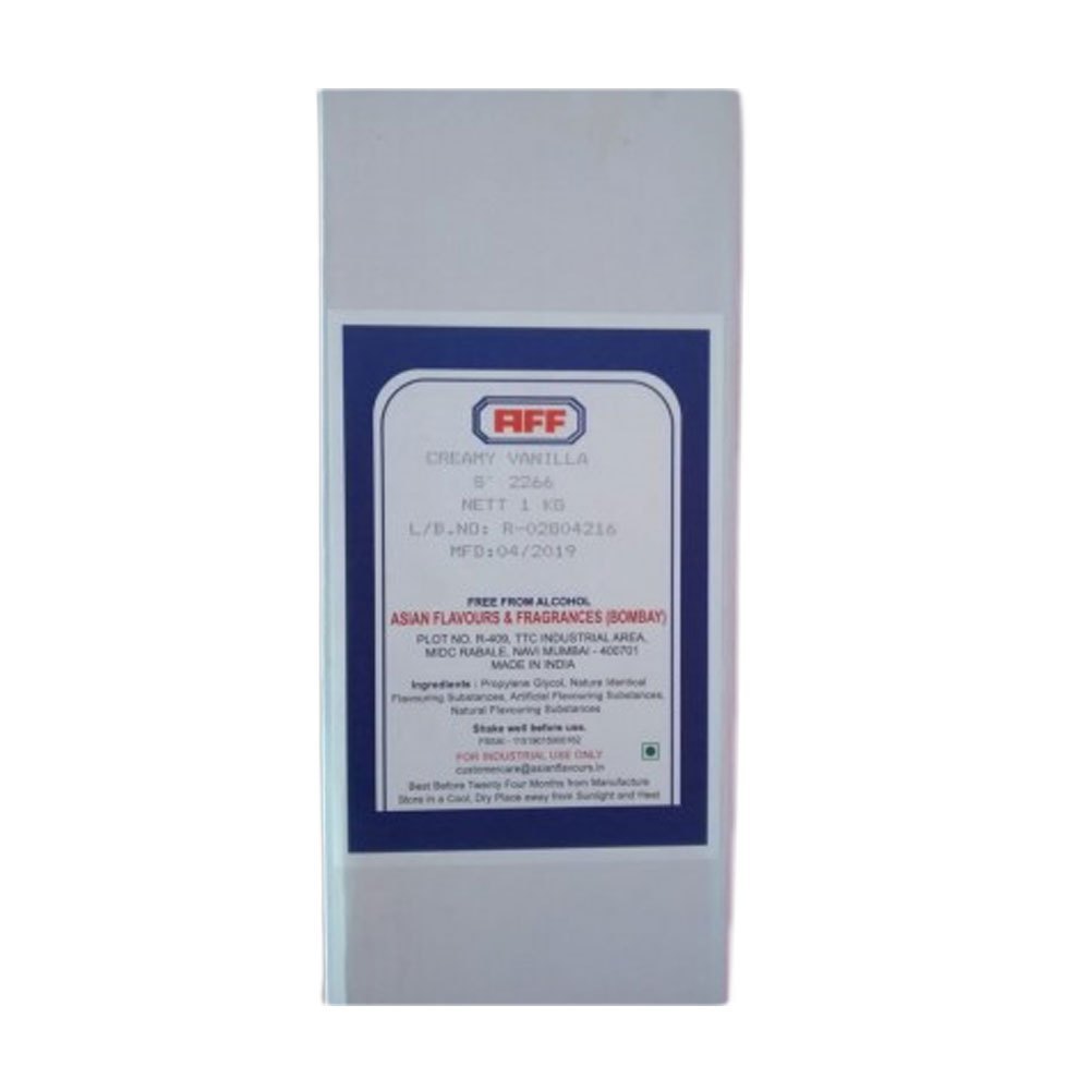 Liquid Creamy Vanillla Flavour S 2266, Packaging Type: Box, Packaging Size: 1kg