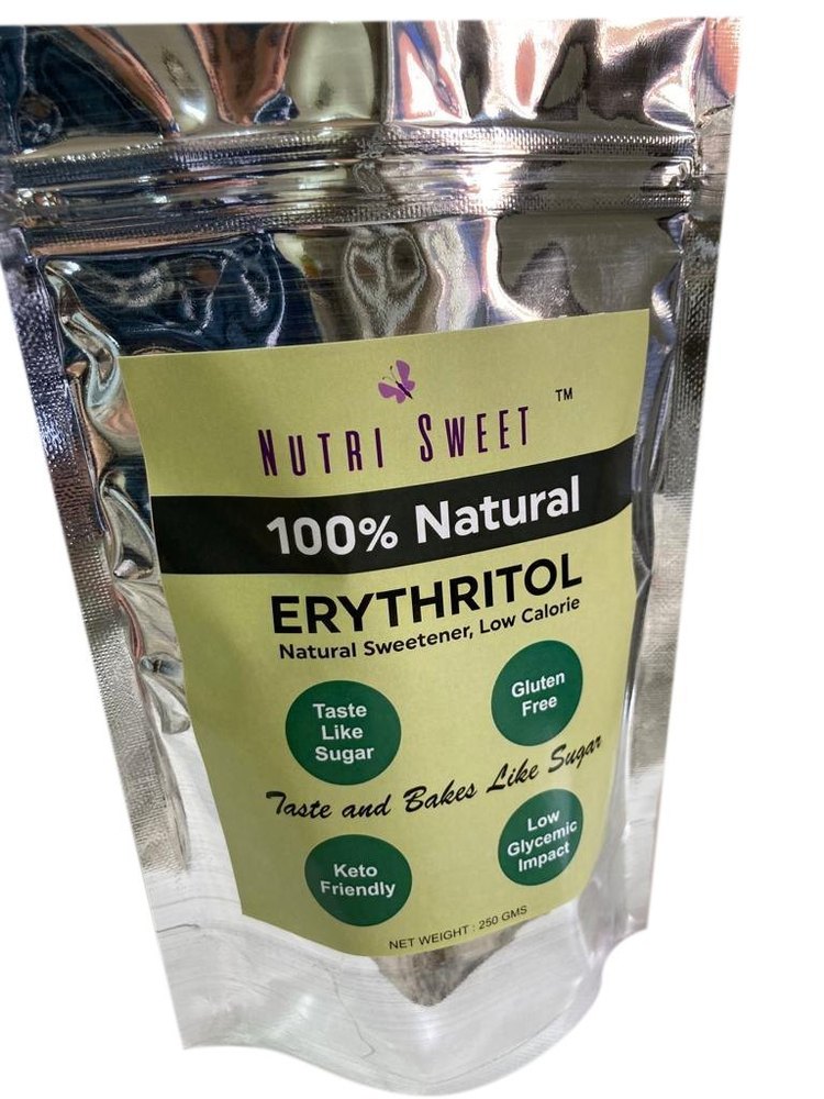 Nutri Sweet Erythritol Natural Sweetener, Packaging Type: Zip Pouch, Packaging Size: 250 Gm