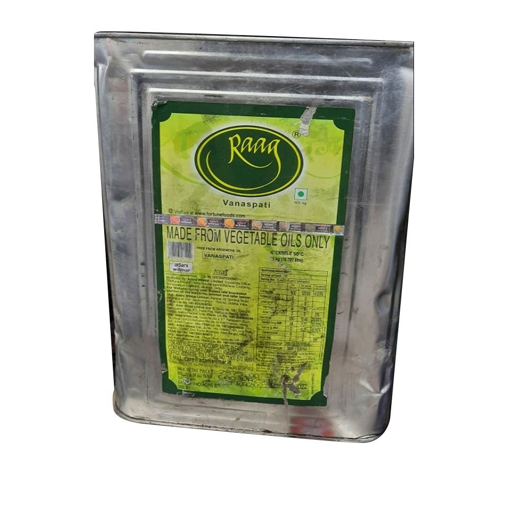 Raag Vanaspati Oil, Packaging Type: Tin, Packaging Size: 15 Litre