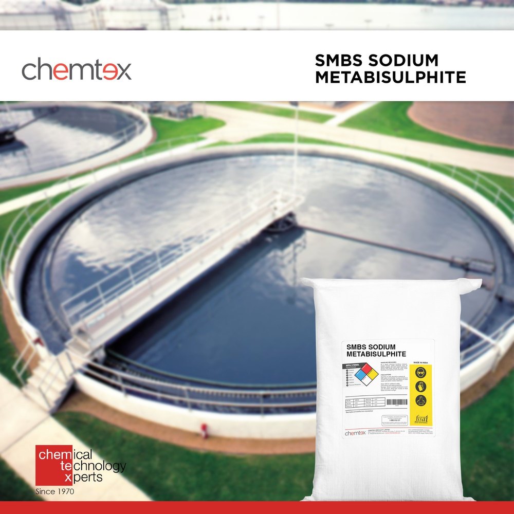 Sodium Metabisulfite Industrial Grade, 99%, 25 Kg Bag
