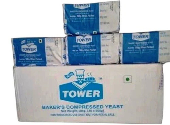 Tower Fresh Yeast, Soild, Packaging Size: 500 Gms X 10 Pcs