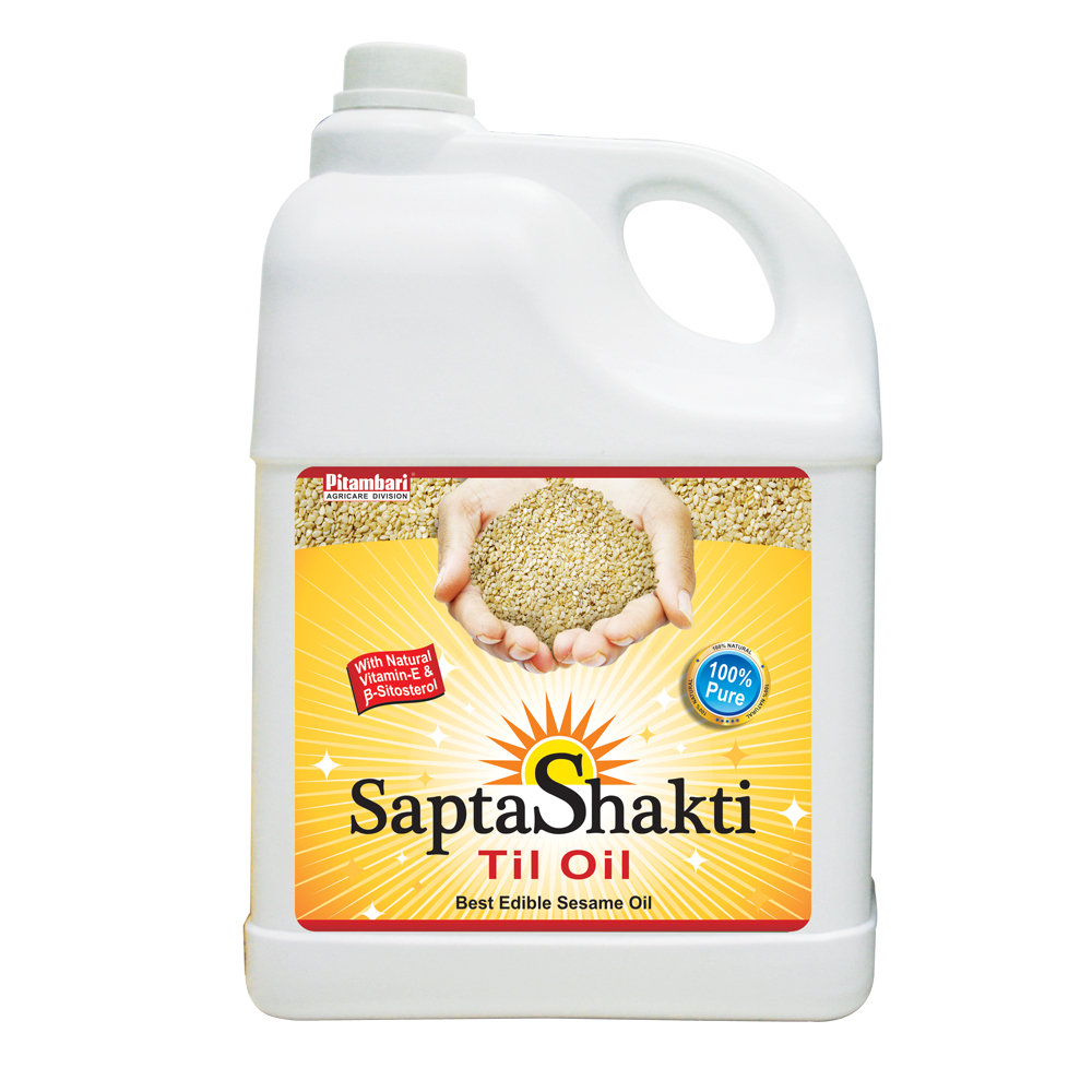 Sapta Shakti Cold Pressed Natural Sesame Oil, Packaging Type: Bottle