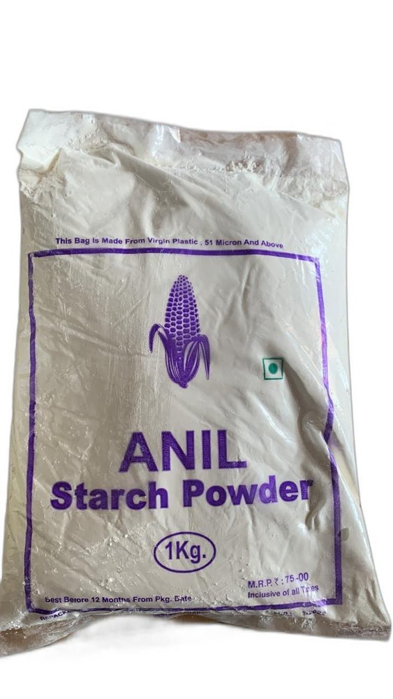 Indian Anil Maize Starch Powder, Packaging Size: 1 Kg, Organic