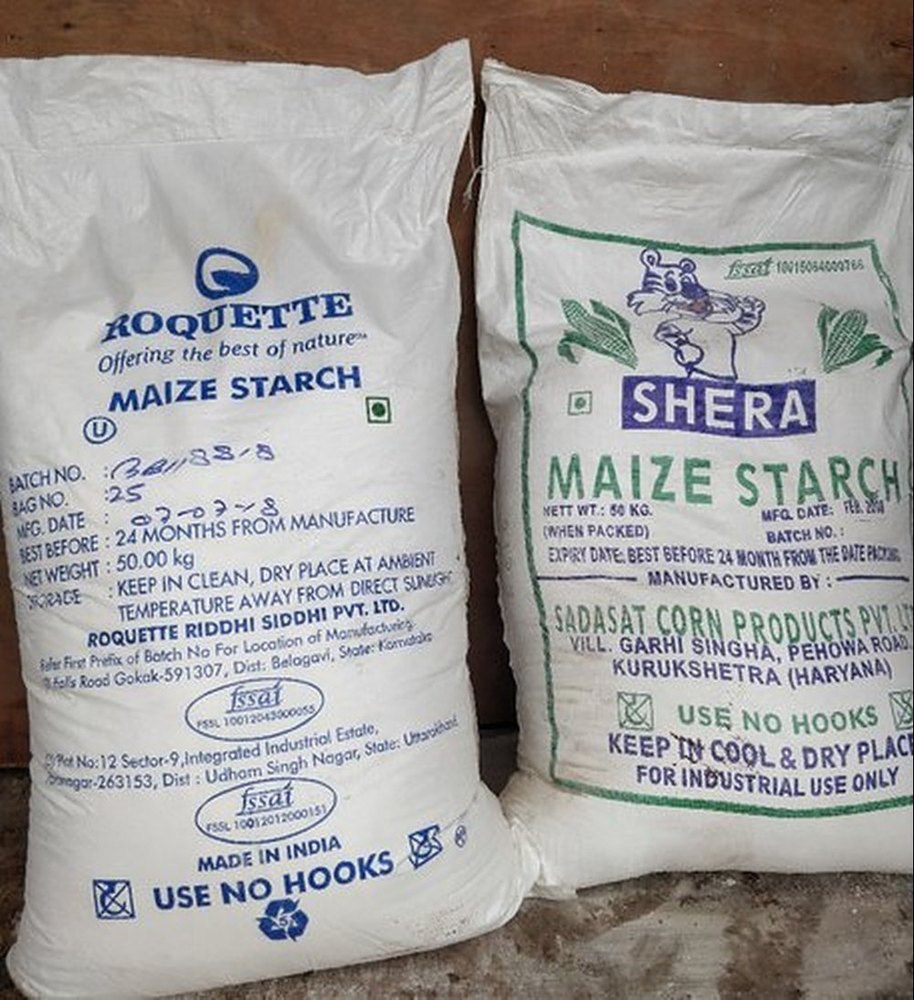 Indian Maize Starch Powder, For Food, Organic