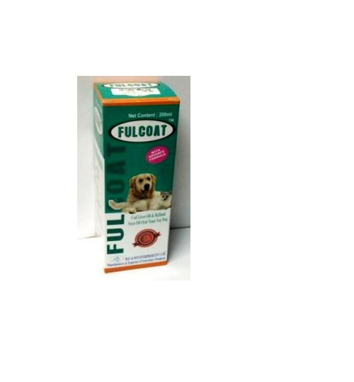 Syrup FULCOAT COD LIVER OIL 200ML, Packaging Type: Box