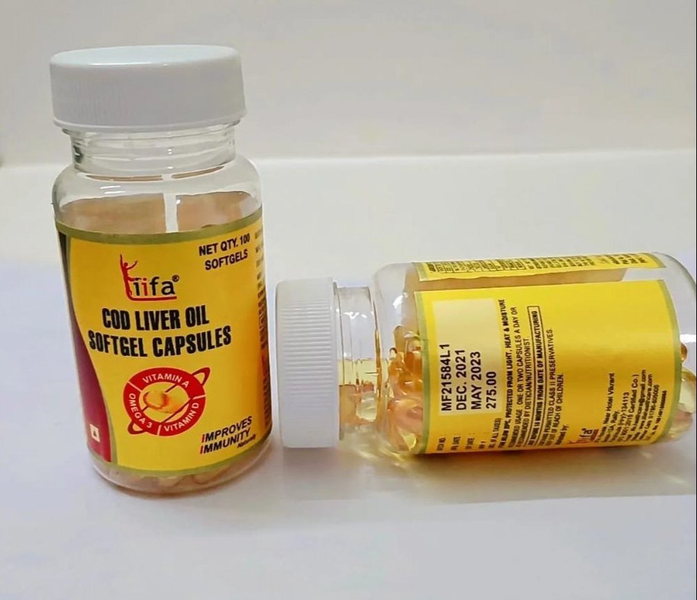 Cod Liver Oil With Vitamin A & D