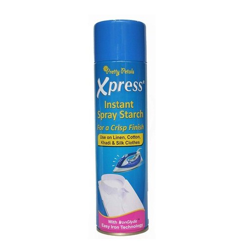 Xpress Instant Starch Spray 600ml, Packaging Size: Can