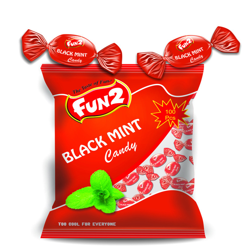 6 Month Toffee Black Mint Candy, Packaging Type: Packet