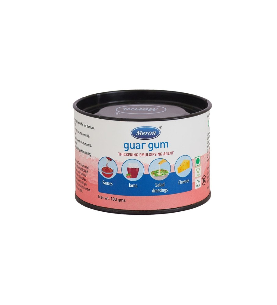 Powder Guar Gum 100 Grams, Packaging Type: Tin