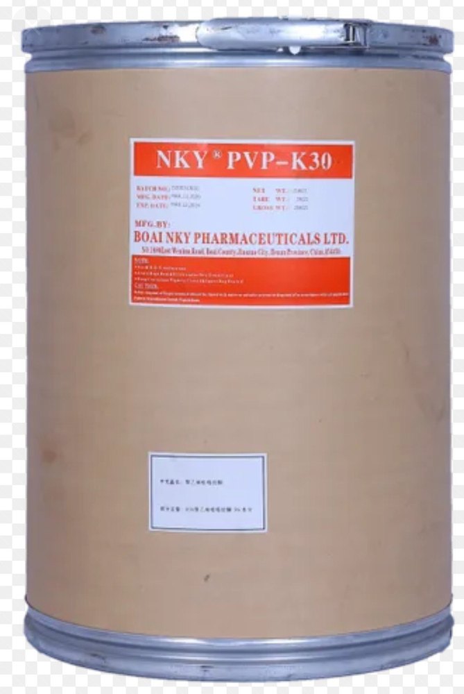 Powder Pvp K30, Packaging Type: Drum