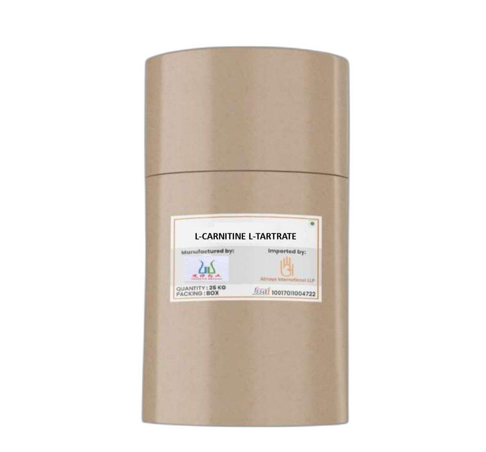 L Carnitine L Tartrate Powder, Packaging Type: Drum Packing, Packaging Size: 25 KG