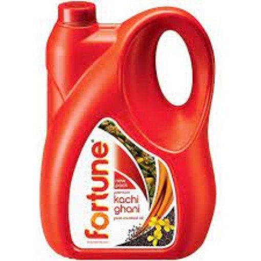 5 L Fortune Premium Kachi Ghani Pure Mustard Oil