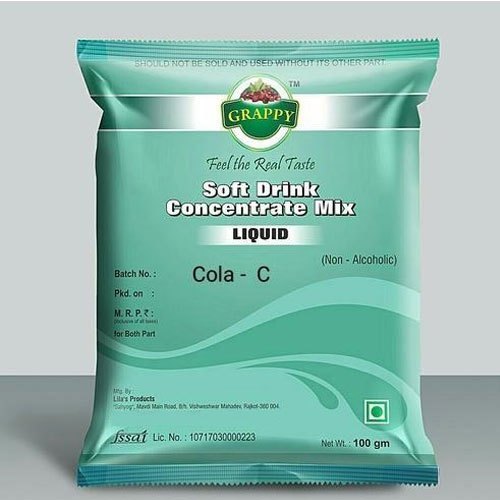 Grappy Cola - C Soft Drink Concentrate Mix, Packaging Size: 100 g, Packaging Type: Pouches