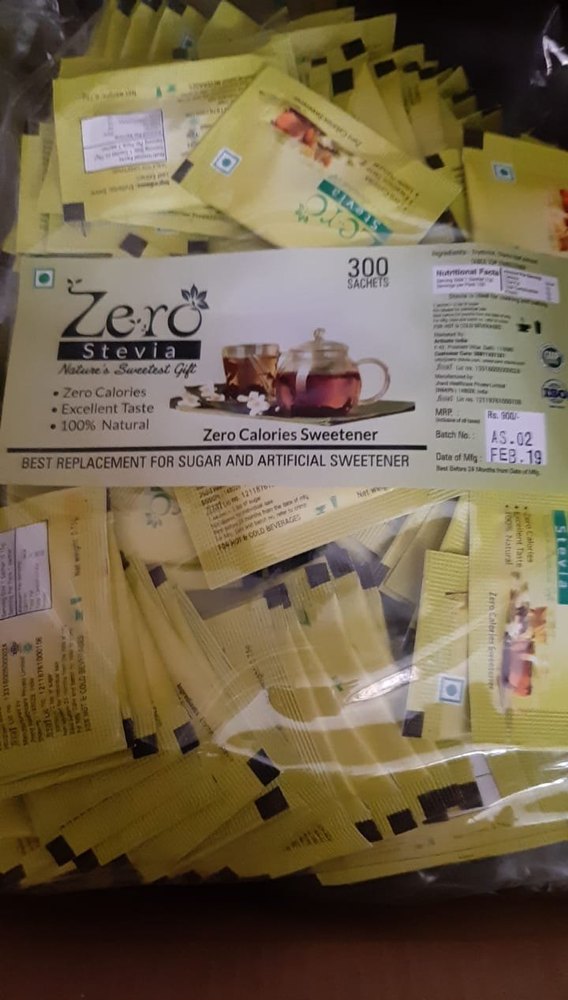 Sugar Free Stevia, Packaging Type: Sachet, Packaging Size: 300