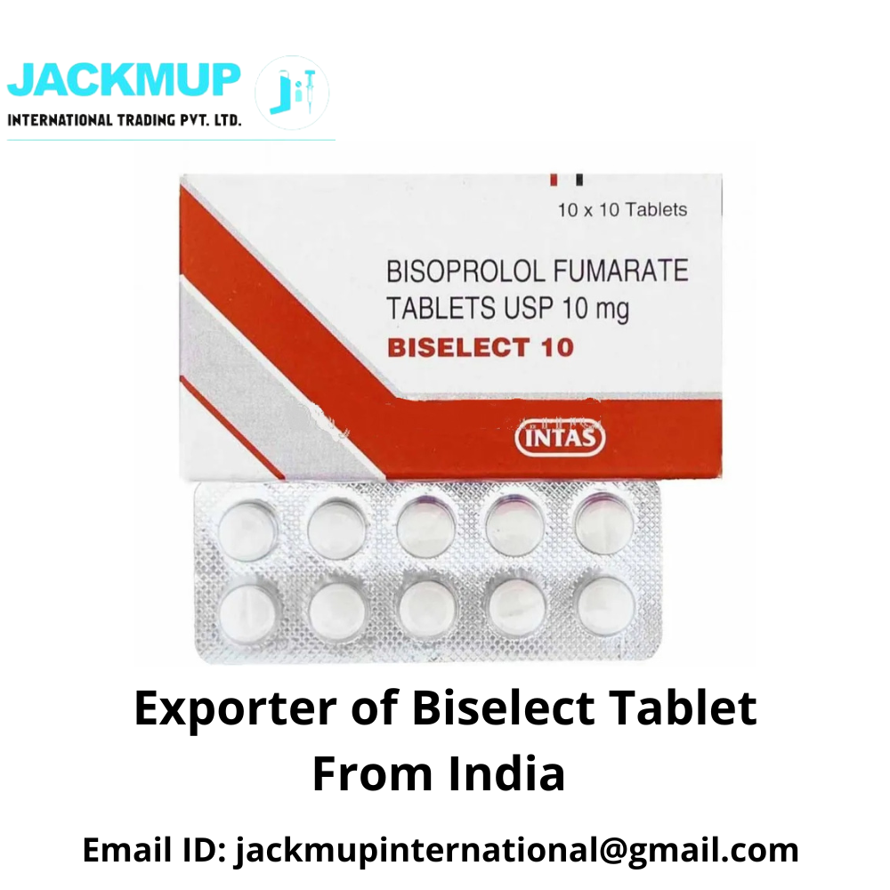 Biselect Tablet (Bisoprolol), For Hospital, 10 Tablets In 1 Strip