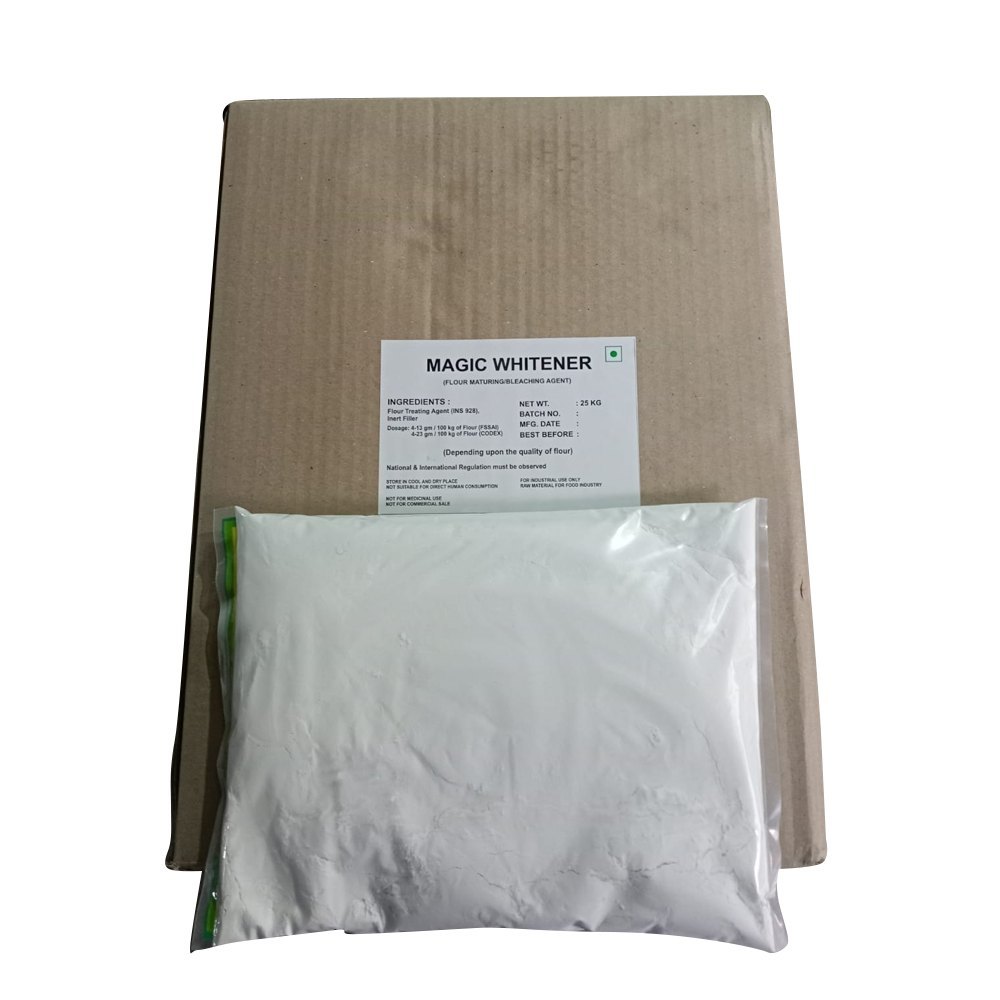 Flour Whitener, Grade Standard: Food Grade, Packaging Size: 25Kg