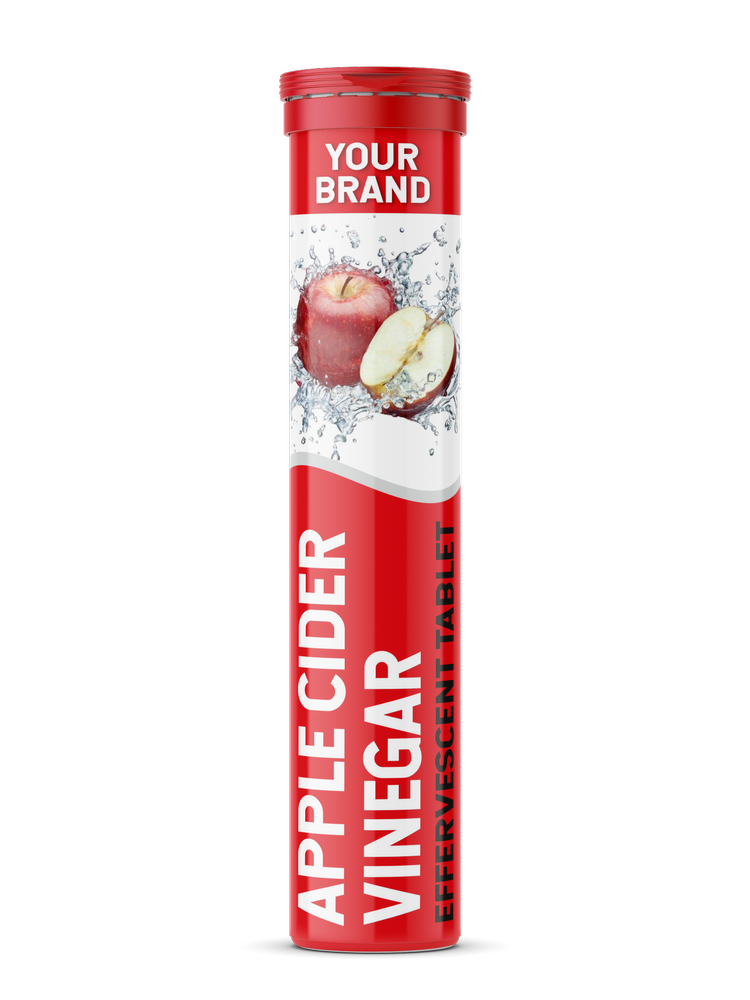 Natural Apple cider Vinegar Effervescent Tablets, Packaging Size: 15\'s