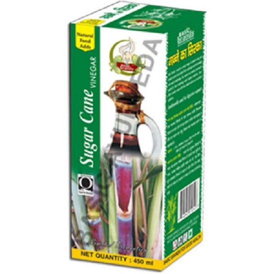 Basic Ayurveda Sugarcane Vinegar, Packaging Size: 450ml
