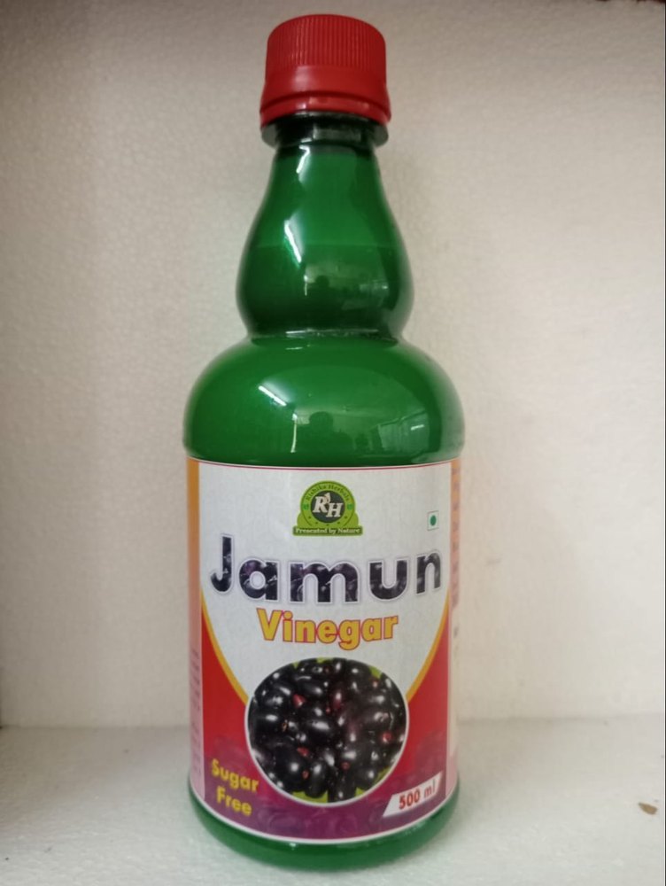 Natural Purified Water Jamun Sirka, Bottles, Packaging Size: 500