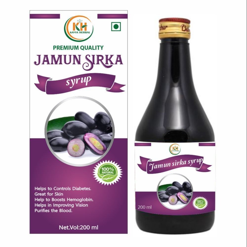 JAMUN SIRKA SYRUP, Bottles
