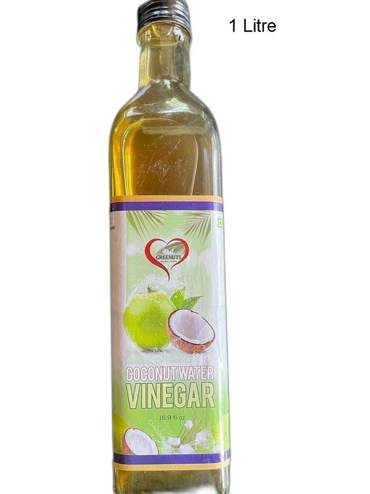 1 Litre Coconut Vinegar, For Cooking, Plastic Bottle