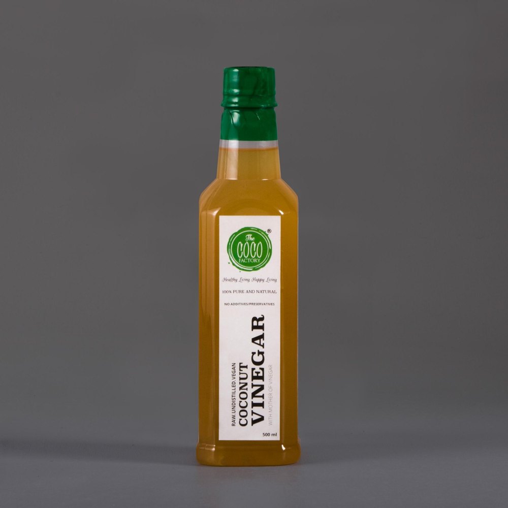 Natural The Coco Factory 500 ml Coconut Vinegar, For Cooking, PET Bottle
