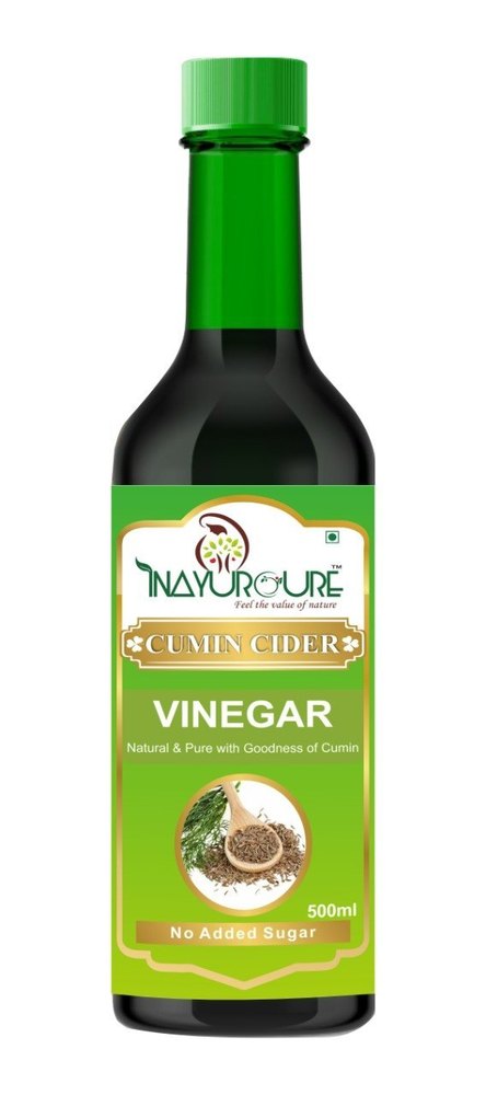 INAYURCURE Cumin Cider vinegar, Bottles, Packaging Size: 500ml/1000ml