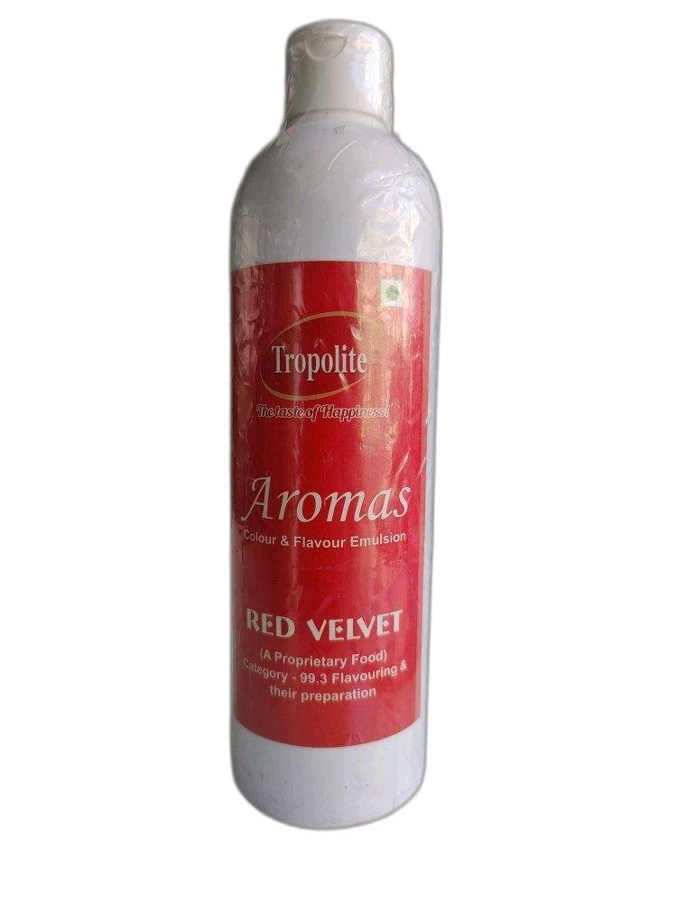 Liquid Tropolite Aroma Colour Red Velvet Flavour Emulsion, Packaging Type: Bottle, Packaging Size: 100ml
