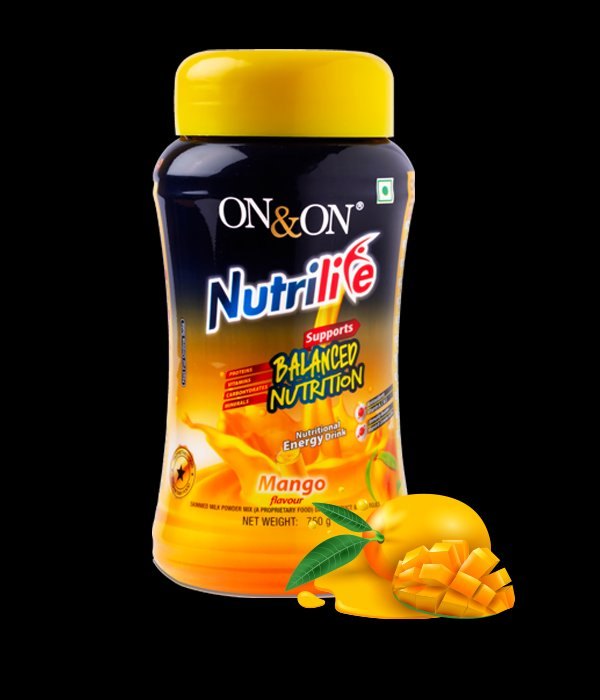 Nutrilife - On&On Mango Flavor, For Nutritional Supplements, Packaging Size: 750 Gm