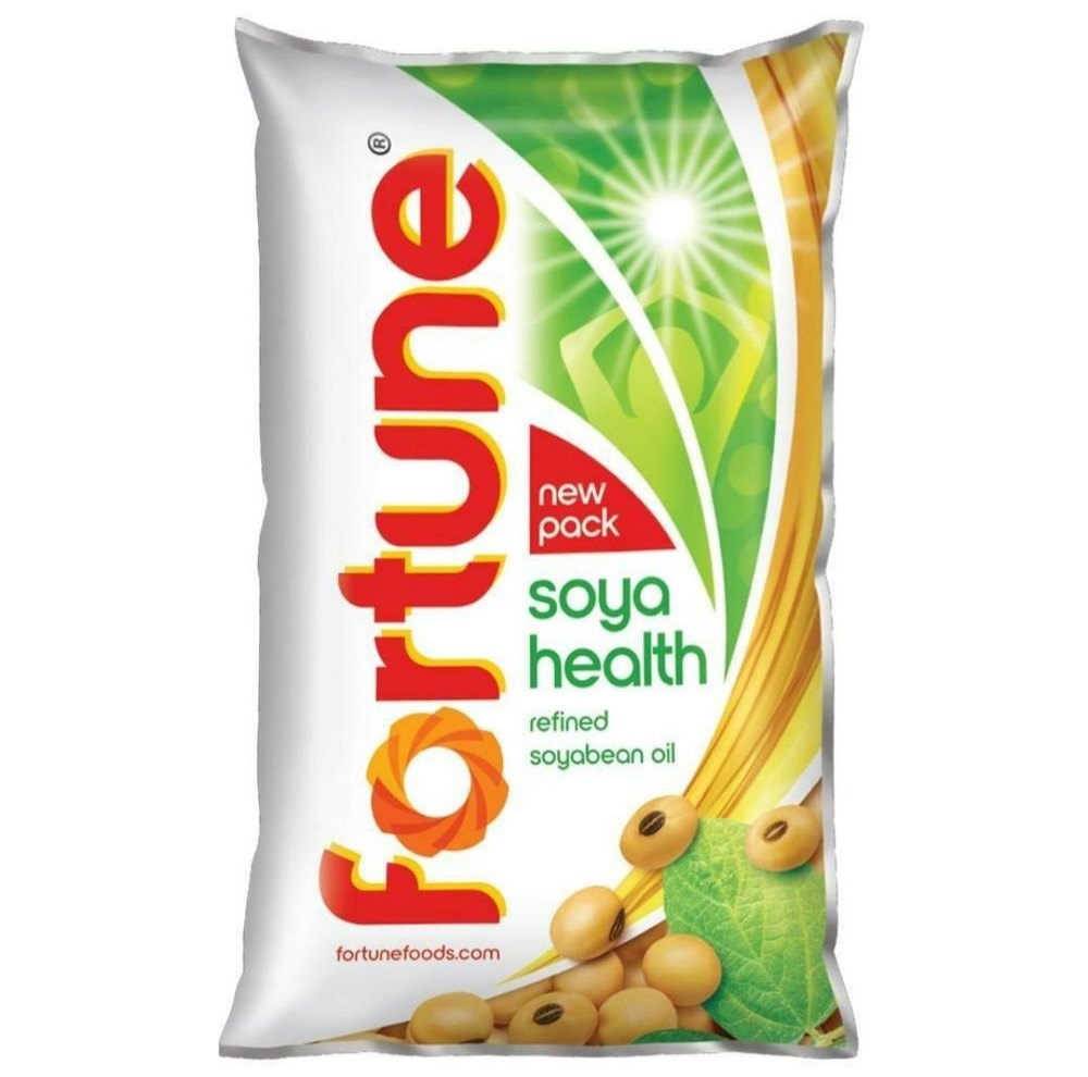 Fortune Refined Soybean Oil, Pouch