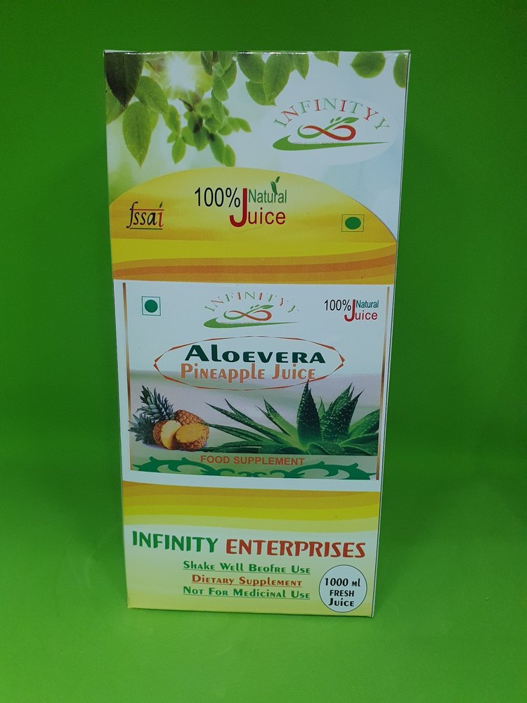 Aloe Vera With Pineapple Flavor, Packaging Size: 500 mL