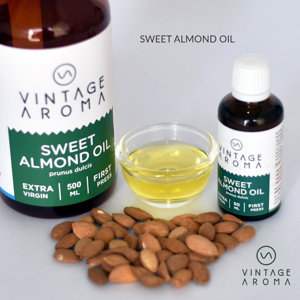 Vintage Aroma Almond Oil, Packaging Type: Bottle, Packaging Size: 500 ml
