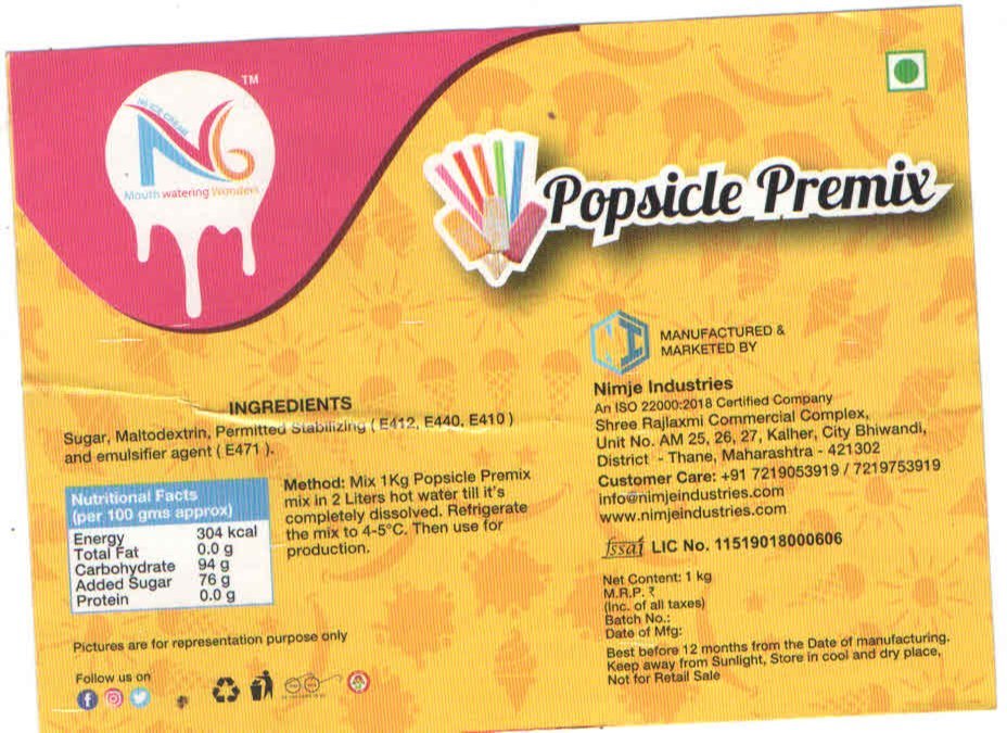 N6 Popsicle Premix