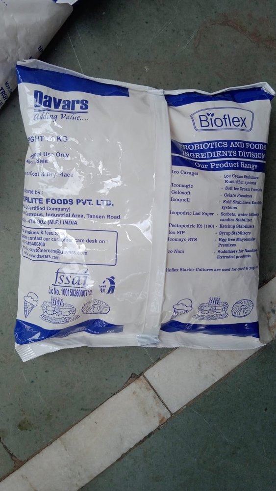 Vanilla Bioflex Ice Cream Mix powder, Packaging Type: Pouch, Packaging Size: 1 Kg