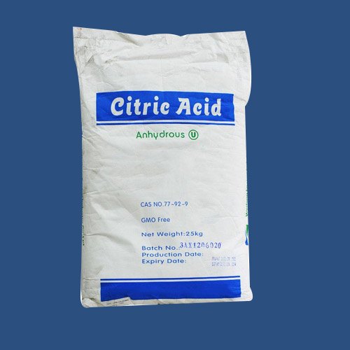 Solid Citric Acid Anhydrous, Packaging Size: 25 kg