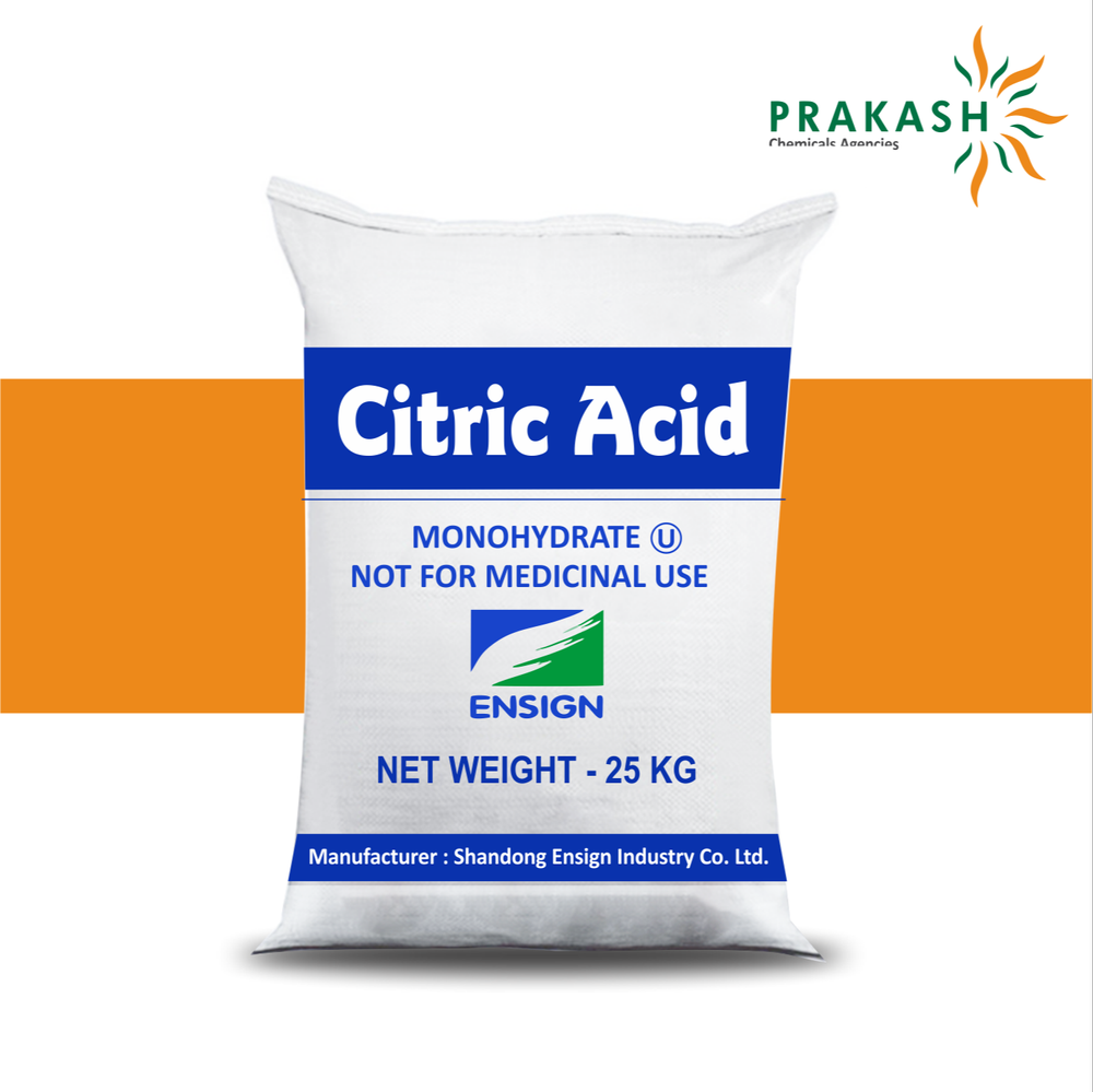 Citric acid Monohydrate, For Industrial, Packaging Type: Bag
