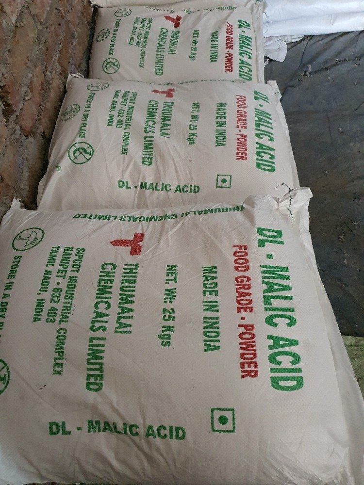 DL Malic Acid Food Grade in Delhi ( Maya Chemtech), Packaging Size: 25 kg, Packaging Type: Bag