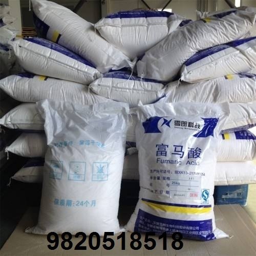 Industrial Fumaric Acid For Polymers, Packaging Type: Bag