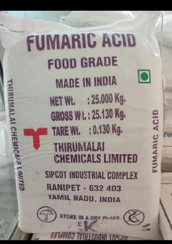 Food Grade Fumaric Acid, For Industrial, Packaging Type: Bag