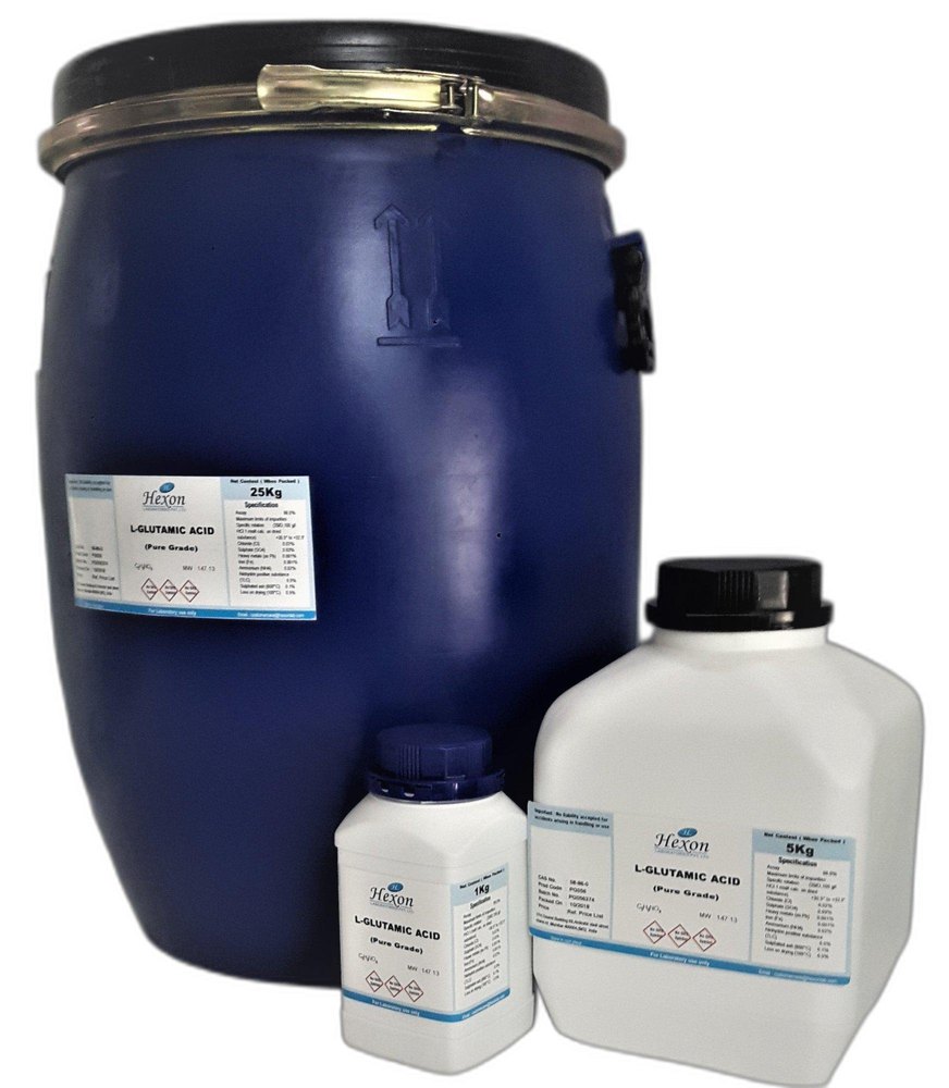 L-Glutamic Acid, Packaging Size: 25/50 Kg