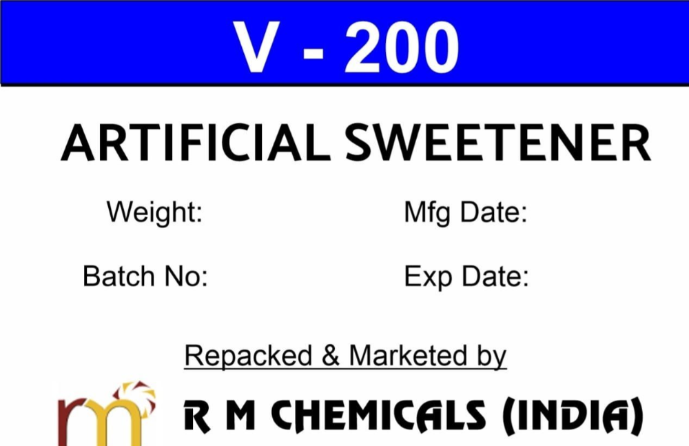 V 200 Aspertame Powder, For Beverages, Packaging Size: 1kg