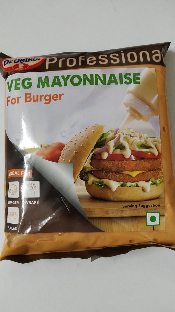 Mustard Funfood Burger Mayonnaise, For Burgers, Packaging Type: Pouch