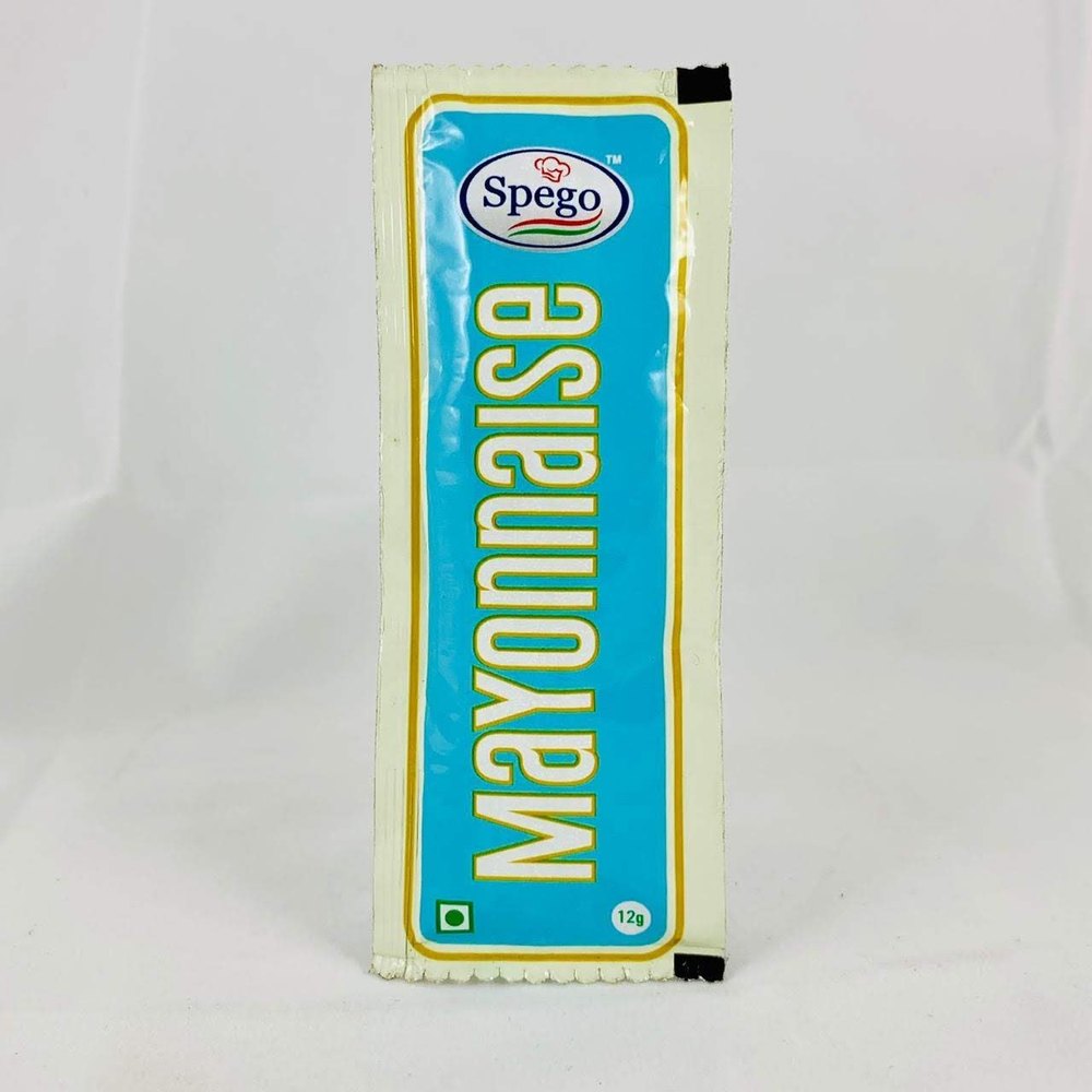 White 12 g Spego Mayonnaise, For Salads, Packaging Type: Packet