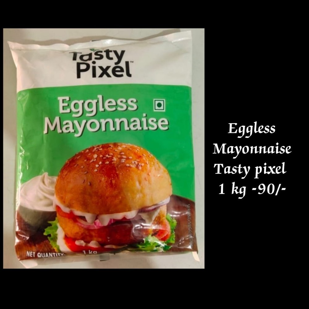 White Mayonnaise ( Egg & Eggless ), For Chat items, Packaging Type: 8 Gm And 12 Gm, 1 kg
