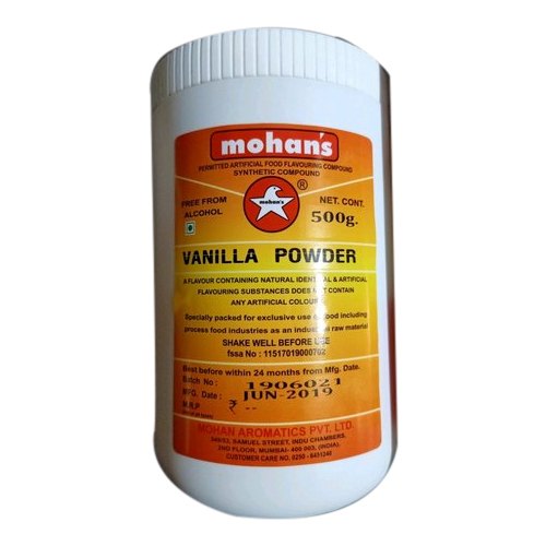 Vanilla Powder Flavor, For Industrial Raw Material, Packaging Size: 500g